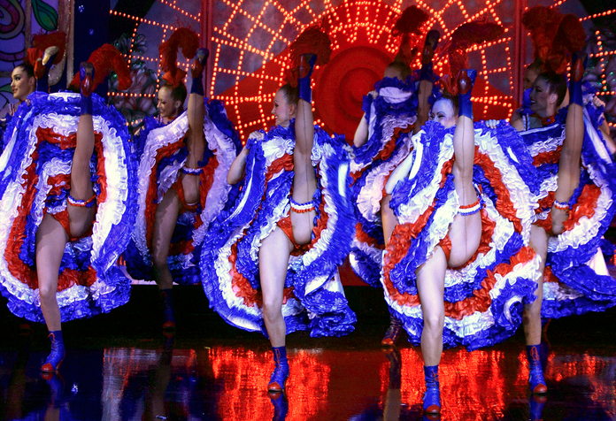 Le ballerine ci Can-Can di MOULIN ROUGE