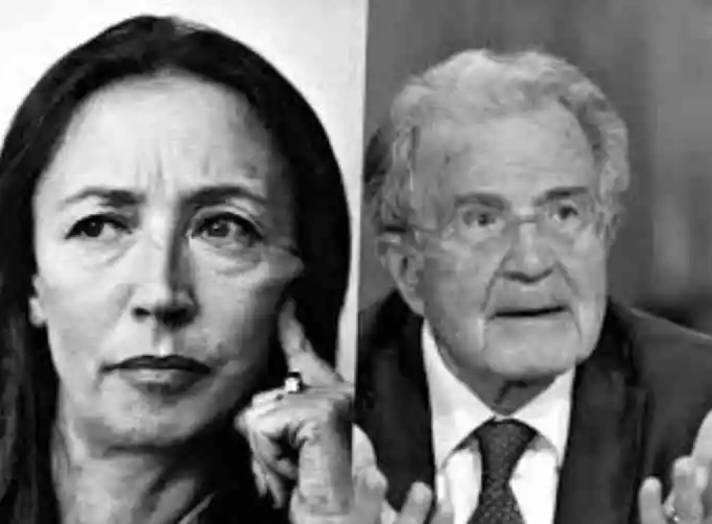 Oriana Fallaci a Romano Prodi